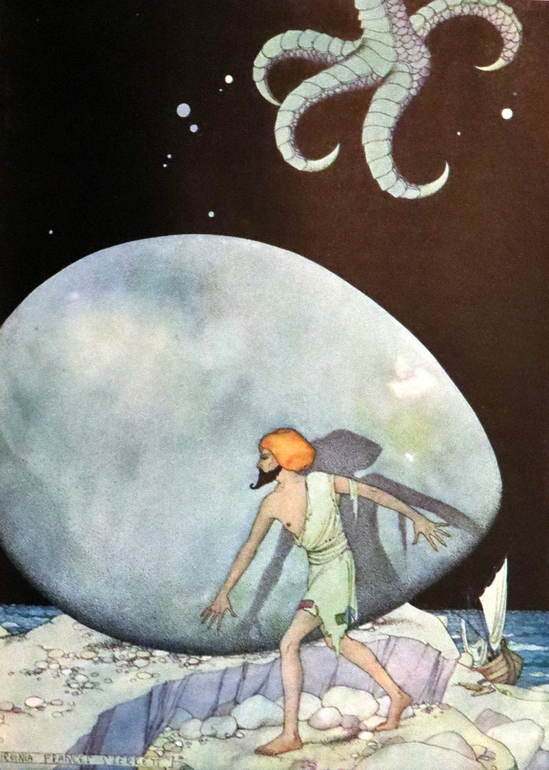 1928 Rare First Edition - ARABIAN NIGHTS illustrated by Virginia Frances Sterrett.