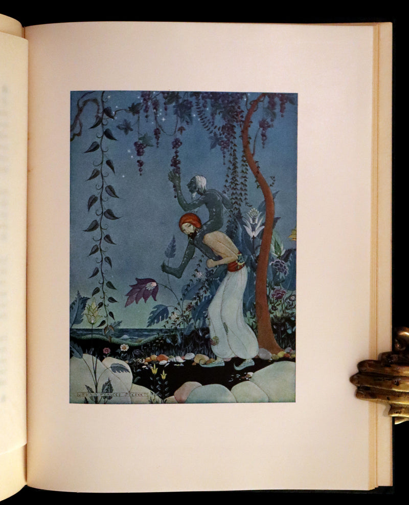 1928 Rare First Edition - ARABIAN NIGHTS illustrated by Virginia Frances Sterrett.