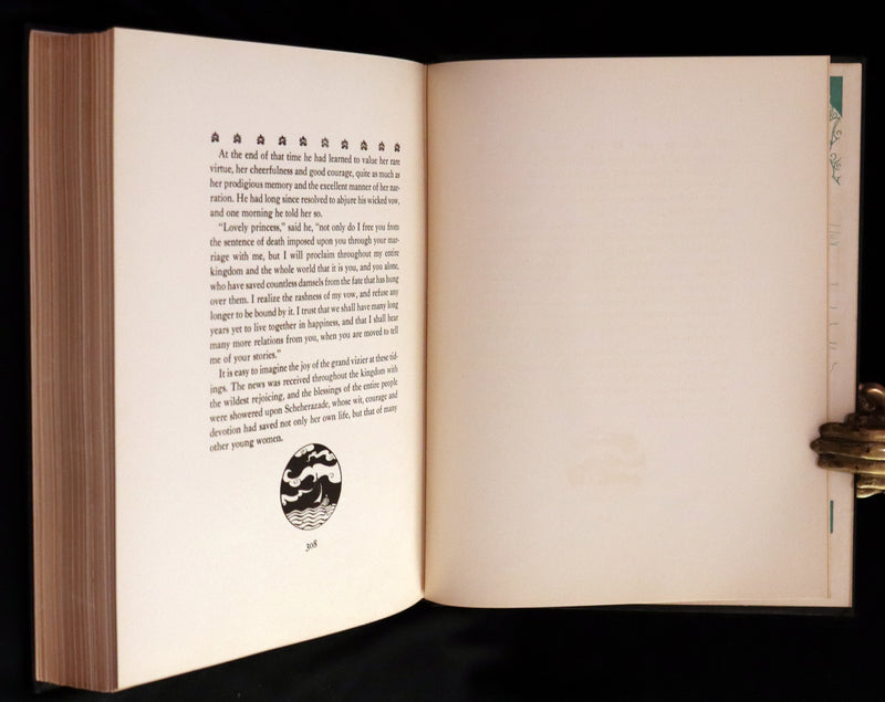 1928 Rare First Edition - ARABIAN NIGHTS illustrated by Virginia Frances Sterrett.