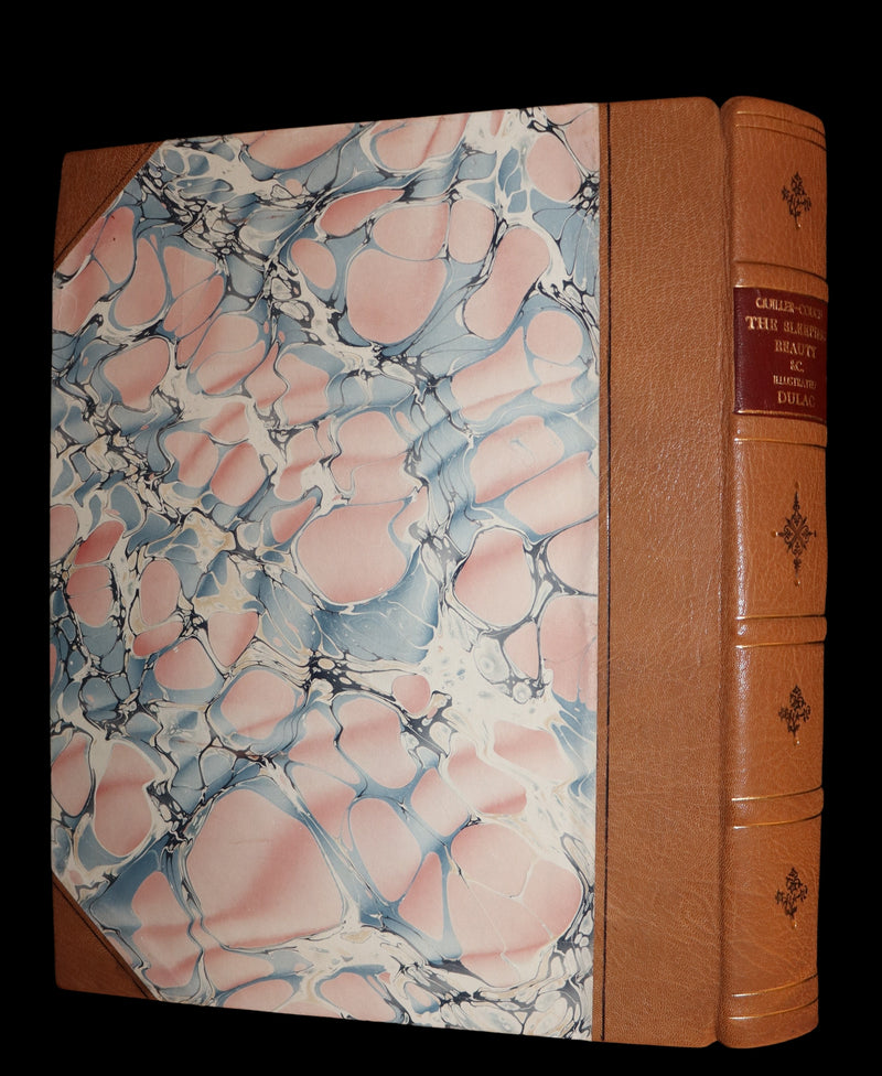 1910 Rare SIGNED Limited First Edition #61/1000 - EDMUND DULAC'S SLEEPING BEAUTY and Other Fairy Tales. Illustrated.