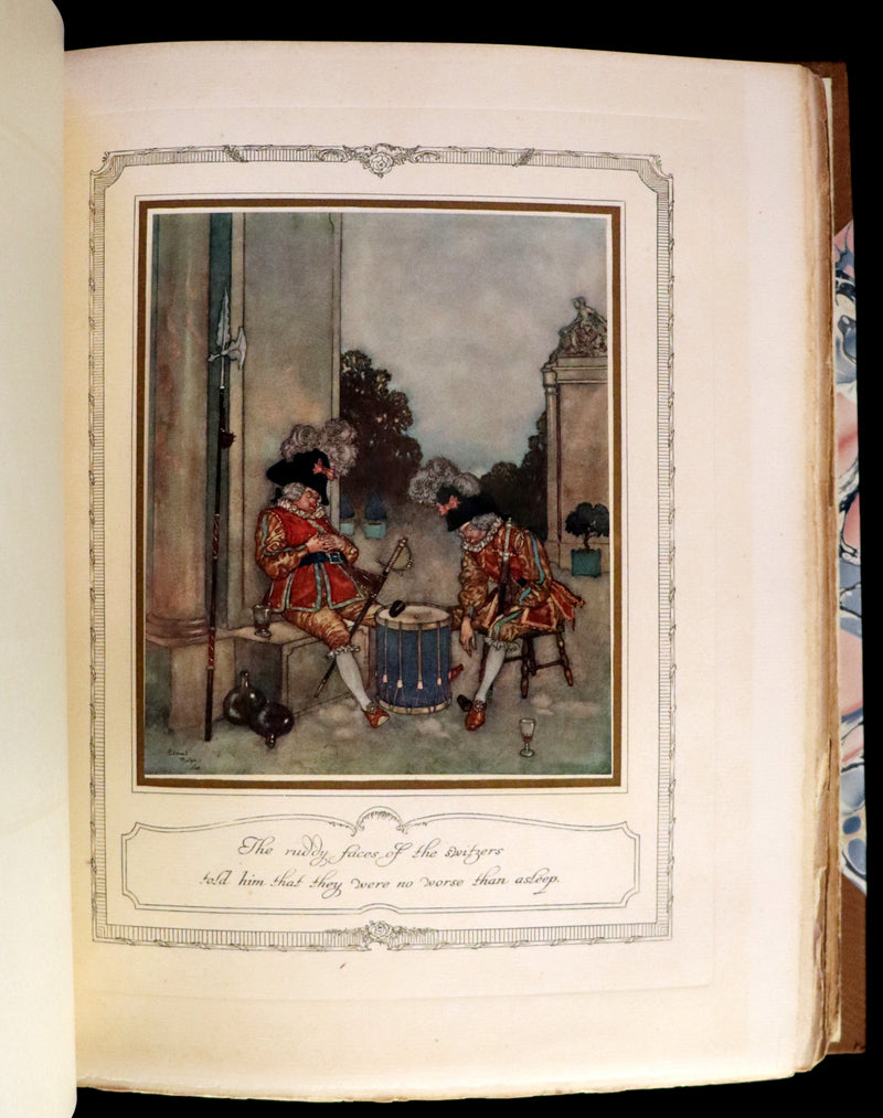 1910 Rare SIGNED Limited First Edition #61/1000 - EDMUND DULAC'S SLEEPING BEAUTY and Other Fairy Tales. Illustrated.