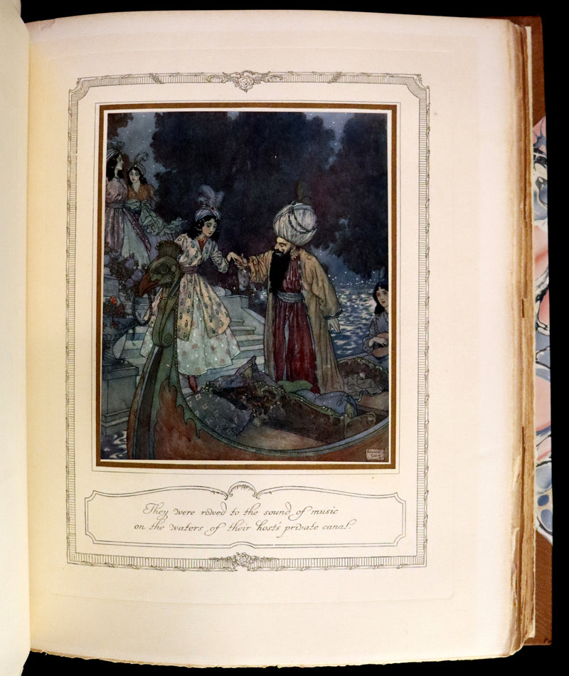 1910 Rare SIGNED Limited First Edition #61/1000 - EDMUND DULAC'S SLEEPING BEAUTY and Other Fairy Tales. Illustrated.