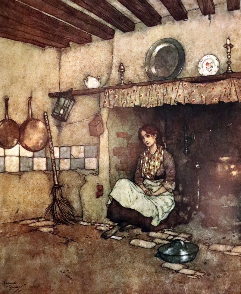 1910 Rare SIGNED Limited First Edition #61/1000 - EDMUND DULAC'S SLEEPING BEAUTY and Other Fairy Tales. Illustrated.