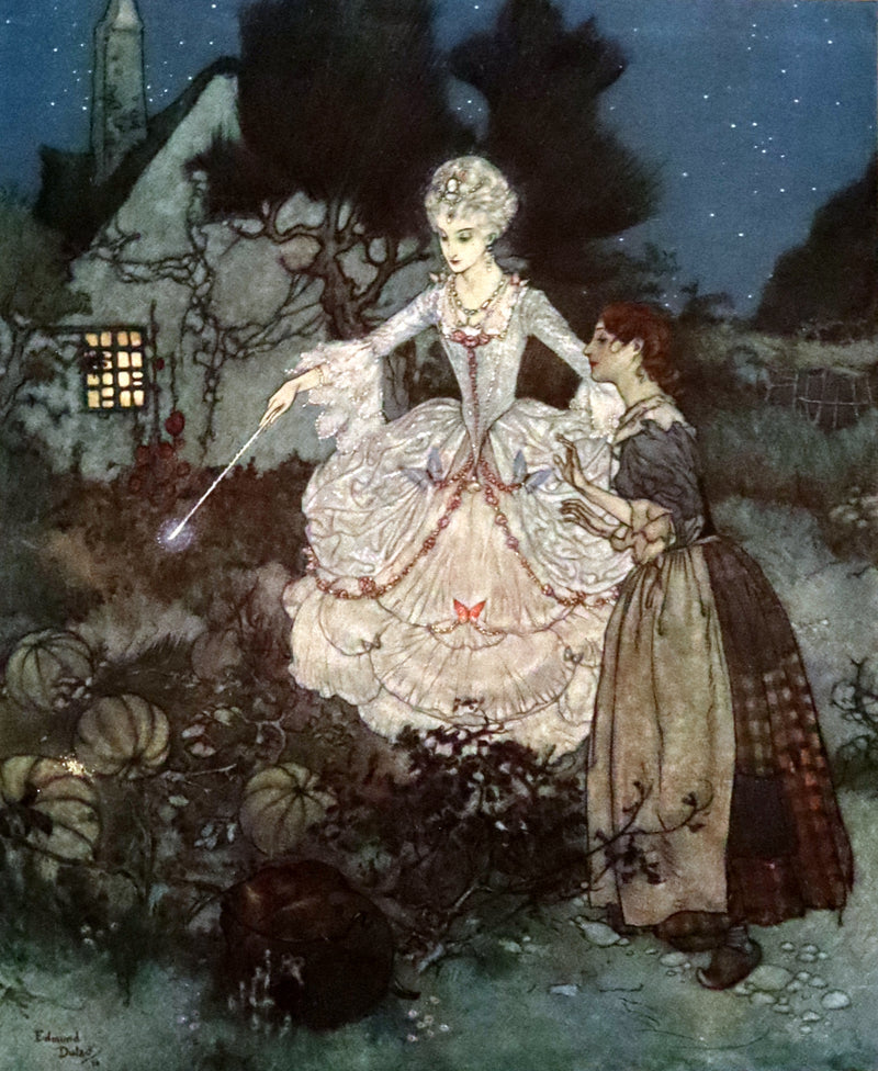 1910 Rare SIGNED Limited First Edition #61/1000 - EDMUND DULAC'S SLEEPING BEAUTY and Other Fairy Tales. Illustrated.