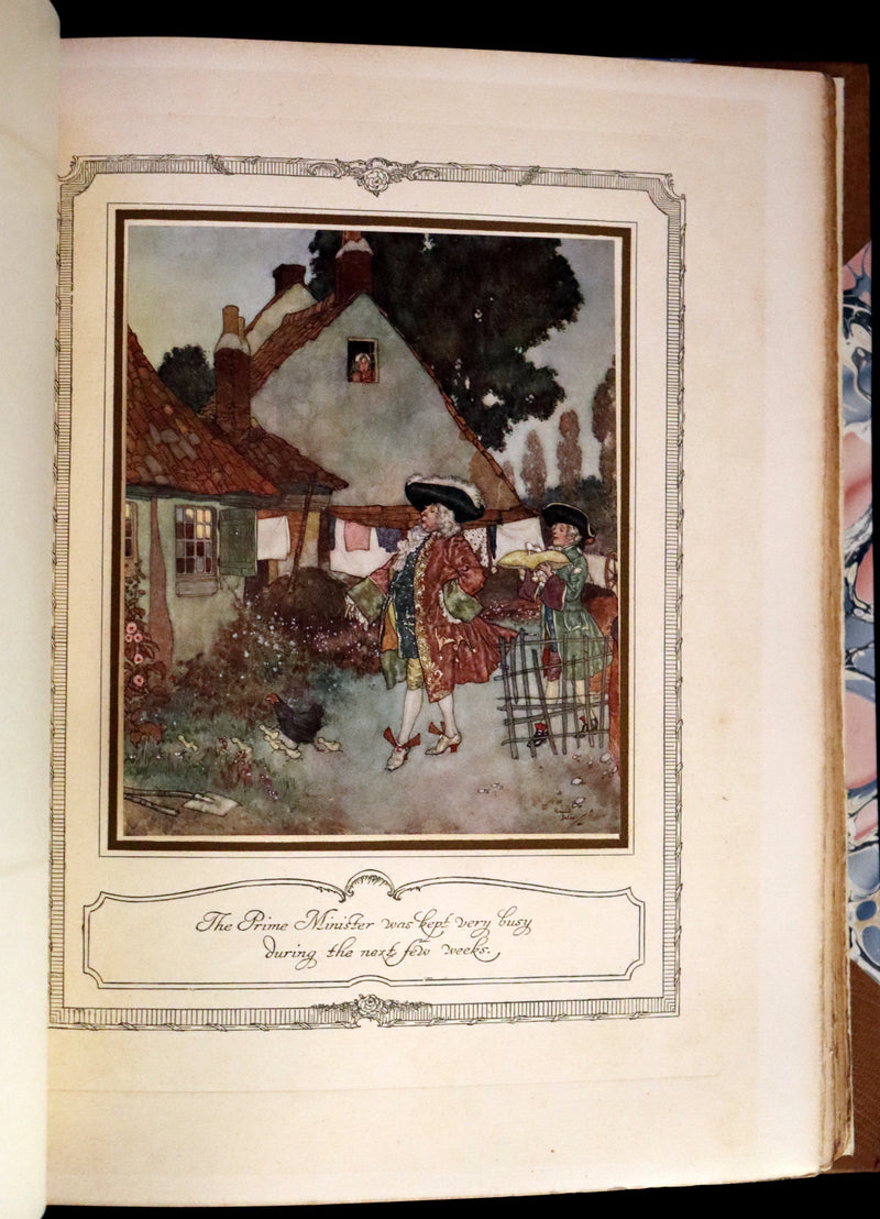 1910 Rare SIGNED Limited First Edition #61/1000 - EDMUND DULAC'S SLEEPING BEAUTY and Other Fairy Tales. Illustrated.