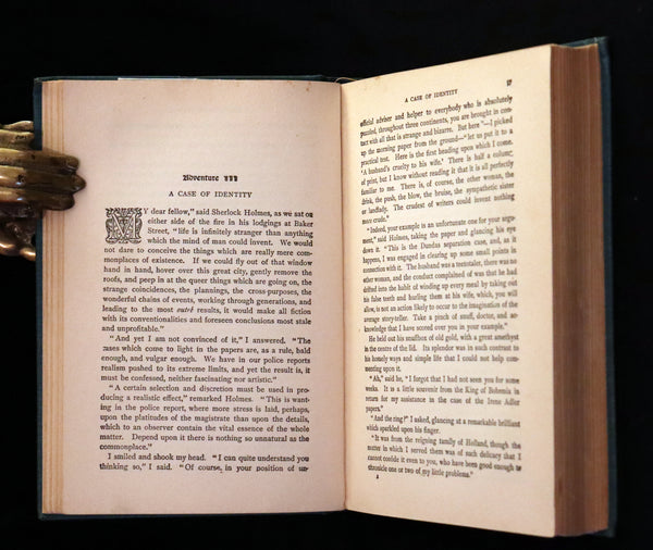 1920 Rare Book - The ADVENTURES of SHERLOCK HOLMES by Arthur Conan DOYLE.