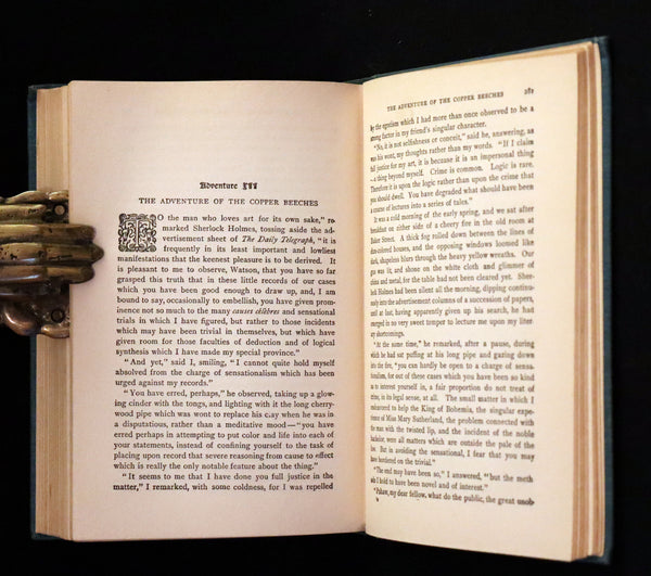 1920 Rare Book - The ADVENTURES of SHERLOCK HOLMES by Arthur Conan DOYLE.