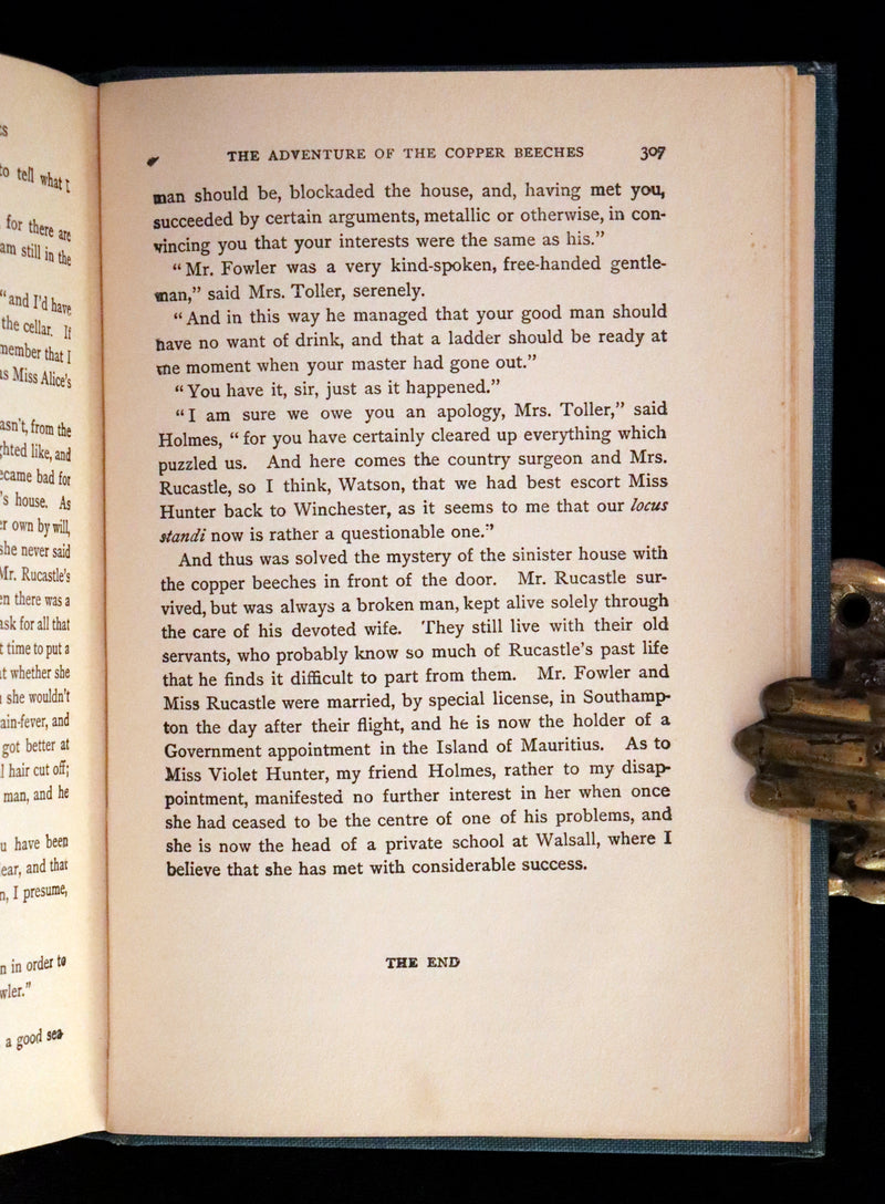 1920 Rare Book - The ADVENTURES of SHERLOCK HOLMES by Arthur Conan DOYLE.