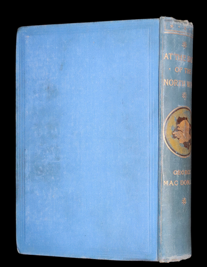 1890 Scarce Book - AT THE BACK OF THE NORTH WIND Illustrated by Arthur Hughes.