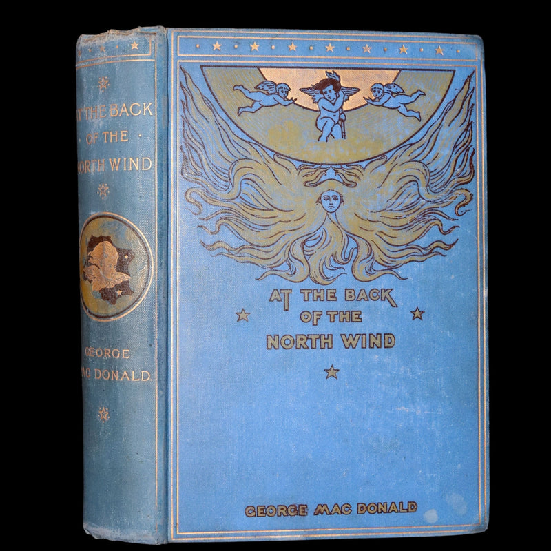 1890 Scarce Book - AT THE BACK OF THE NORTH WIND Illustrated by Arthur Hughes.