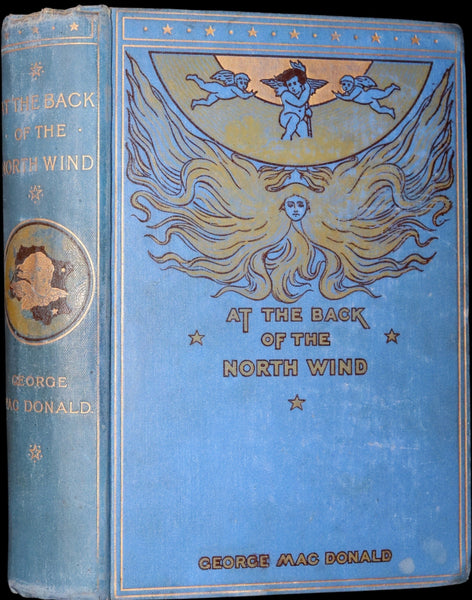 1890 Scarce Book - AT THE BACK OF THE NORTH WIND Illustrated by Arthur Hughes.