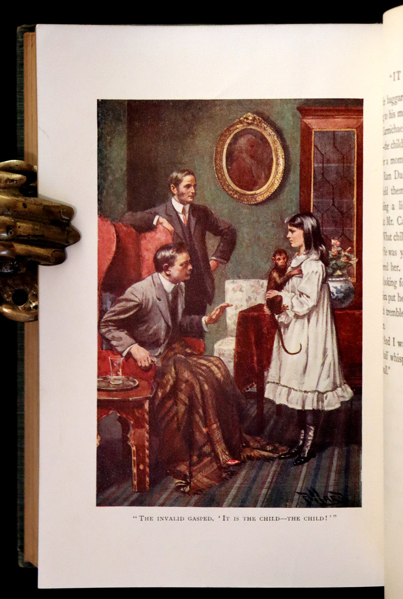 1905 Scarce First Edition - A LITTLE PRINCESS by Frances Hodgson Burnett illustrated by Harold Piffard.