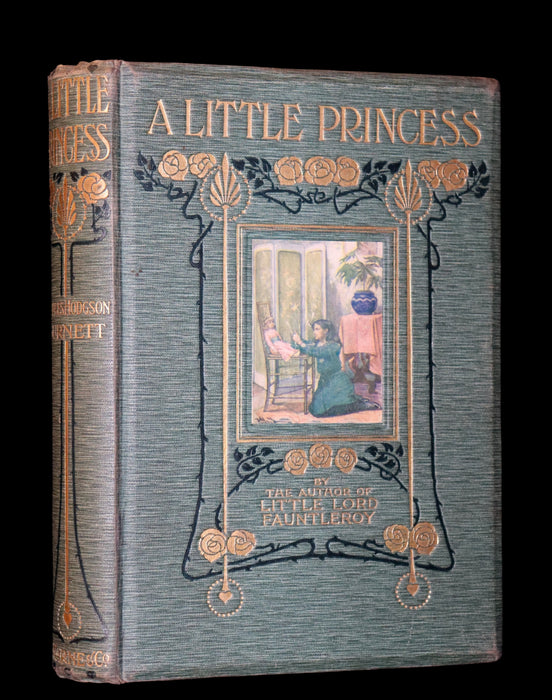 1905 Scarce First Edition - A LITTLE PRINCESS by Frances Hodgson Burnett illustrated by Harold Piffard.