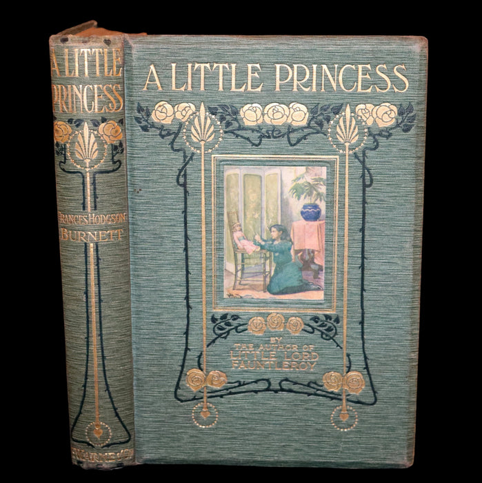 1905 Scarce First Edition - A LITTLE PRINCESS by Frances Hodgson Burnett illustrated by Harold Piffard.