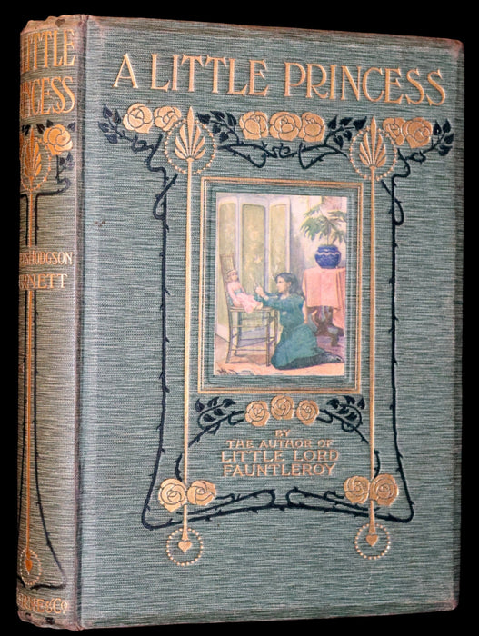 1905 Scarce First Edition - A LITTLE PRINCESS by Frances Hodgson Burnett illustrated by Harold Piffard.