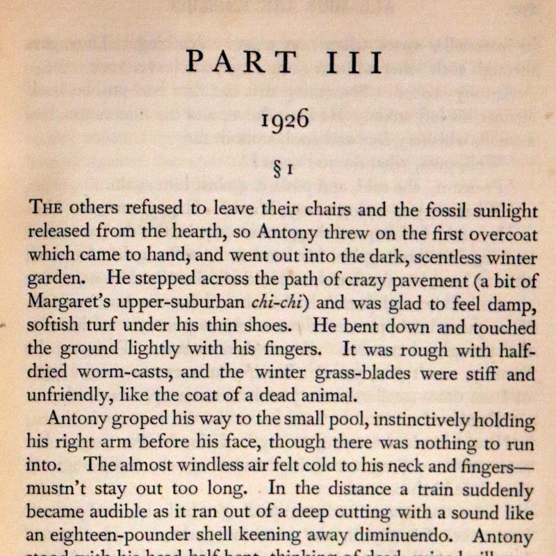 1933 First Edition Bayntun-Riviere Binding - All Men Are Enemies: A Romance by Richard Aldington.