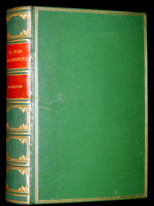 1933 First Edition Bayntun-Riviere Binding - All Men Are Enemies: A Romance by Richard Aldington.