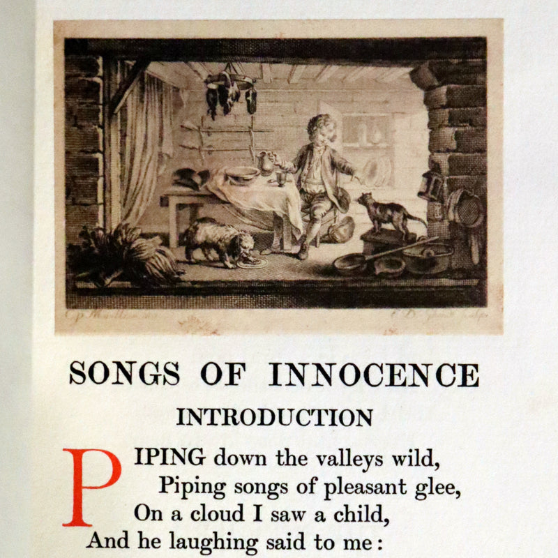 1911 Rare Book - SONGS OF INNOCENCE & Songs of Experience by William Blake.