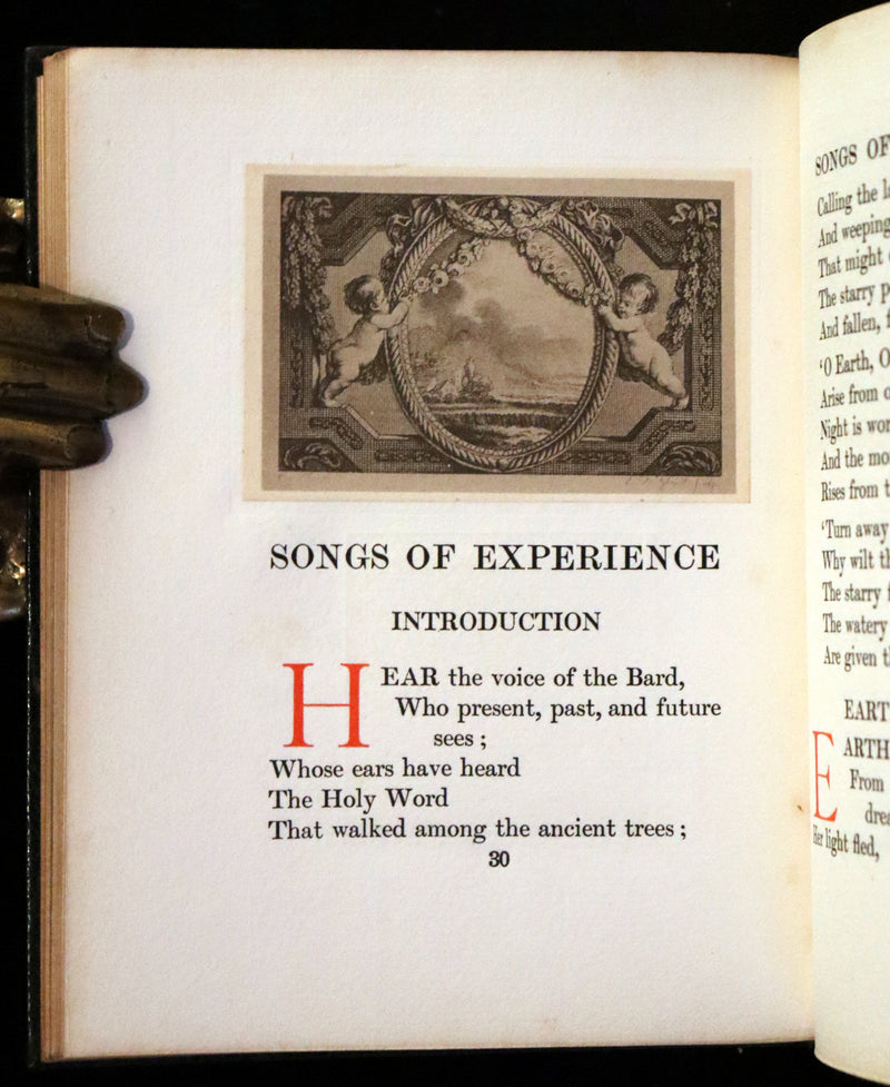 1911 Rare Book - SONGS OF INNOCENCE & Songs of Experience by William Blake.