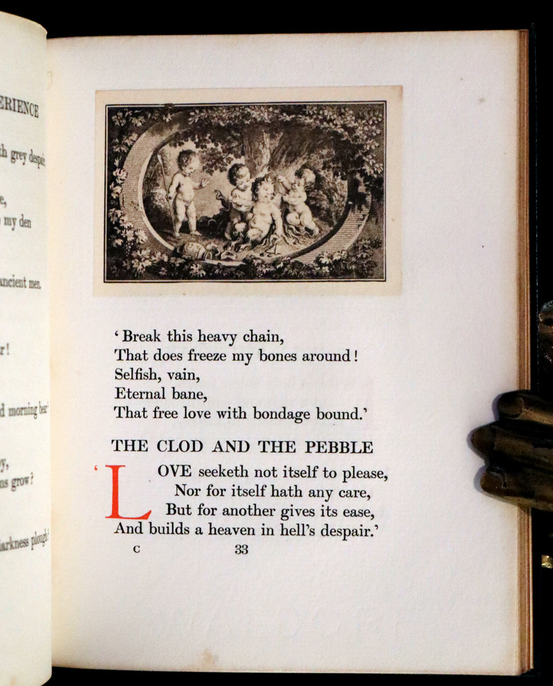 1911 Rare Book - SONGS OF INNOCENCE & Songs of Experience by William Blake.