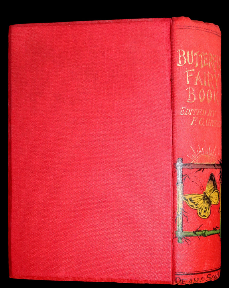 1901 Scarce First Edition - BUTTERFLY FAIRY BOOK illustrated by Richard Doyle.