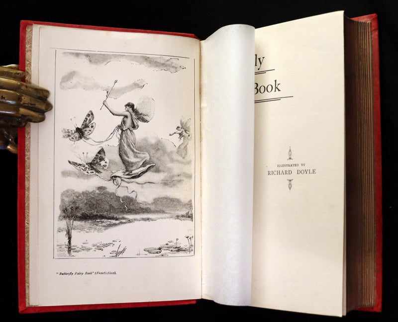 1901 Scarce First Edition - BUTTERFLY FAIRY BOOK illustrated by Richard Doyle.