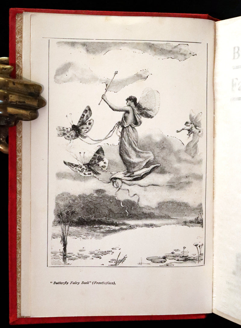 1901 Scarce First Edition - BUTTERFLY FAIRY BOOK illustrated by Richard Doyle.