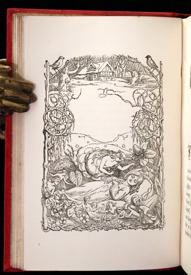 1901 Scarce First Edition - BUTTERFLY FAIRY BOOK illustrated by Richard Doyle.