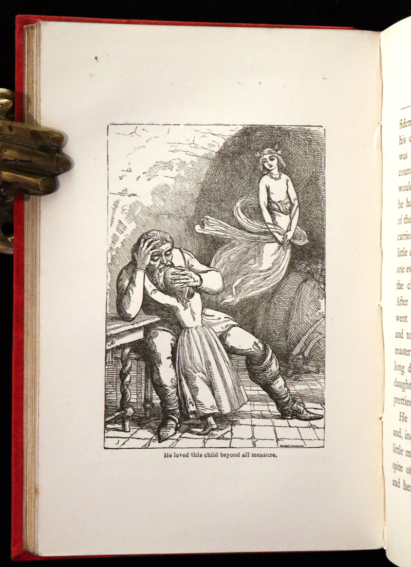 1901 Scarce First Edition - BUTTERFLY FAIRY BOOK illustrated by Richard Doyle.