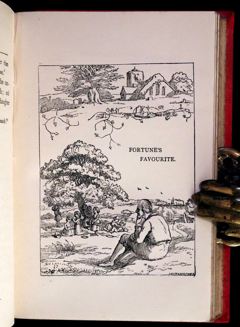 1901 Scarce First Edition - BUTTERFLY FAIRY BOOK illustrated by Richard Doyle.