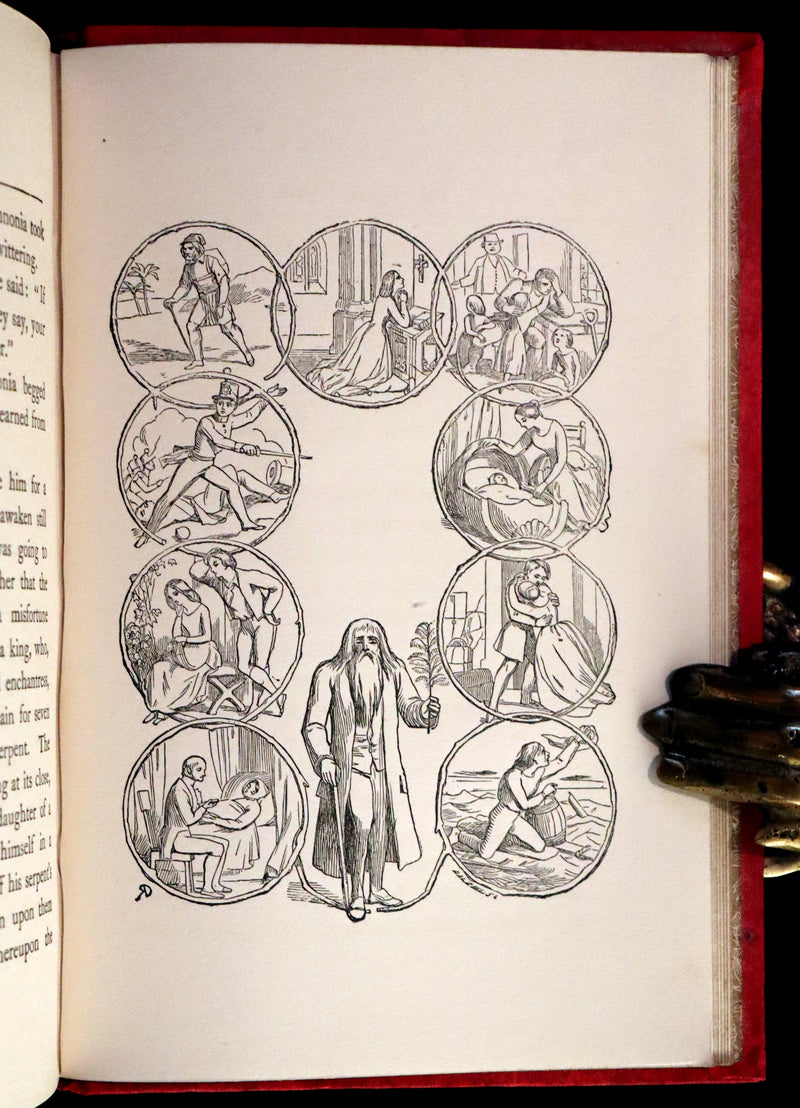 1901 Scarce First Edition - BUTTERFLY FAIRY BOOK illustrated by Richard Doyle.