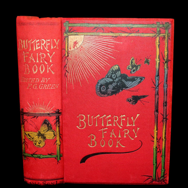 1901 Scarce First Edition - BUTTERFLY FAIRY BOOK illustrated by Richard Doyle.
