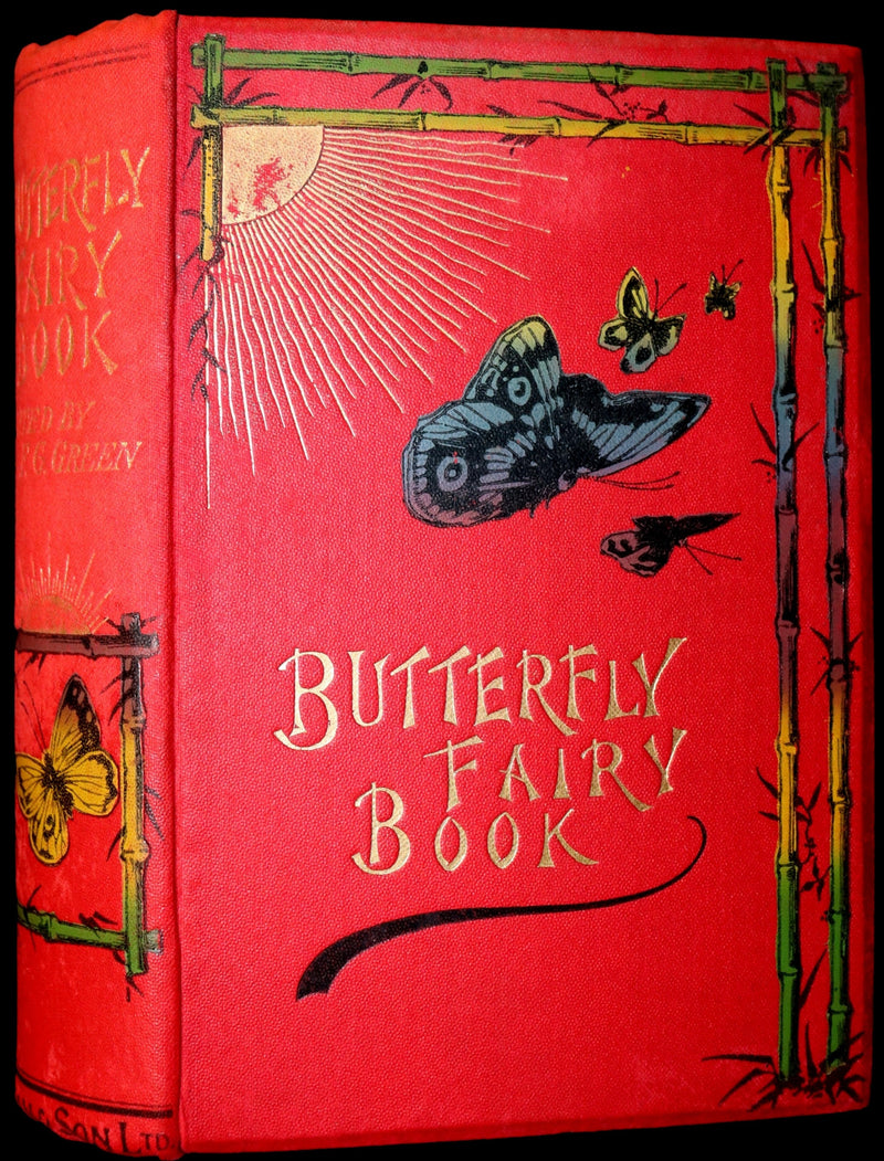 1901 Scarce First Edition - BUTTERFLY FAIRY BOOK illustrated by Richard Doyle.
