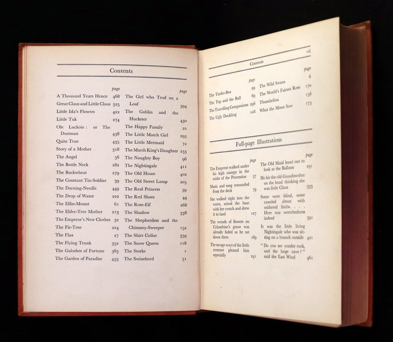 1935 Rared First Rex Whistler Illustrated Edition - Hans Andersen Fairy Tales and Legends.
