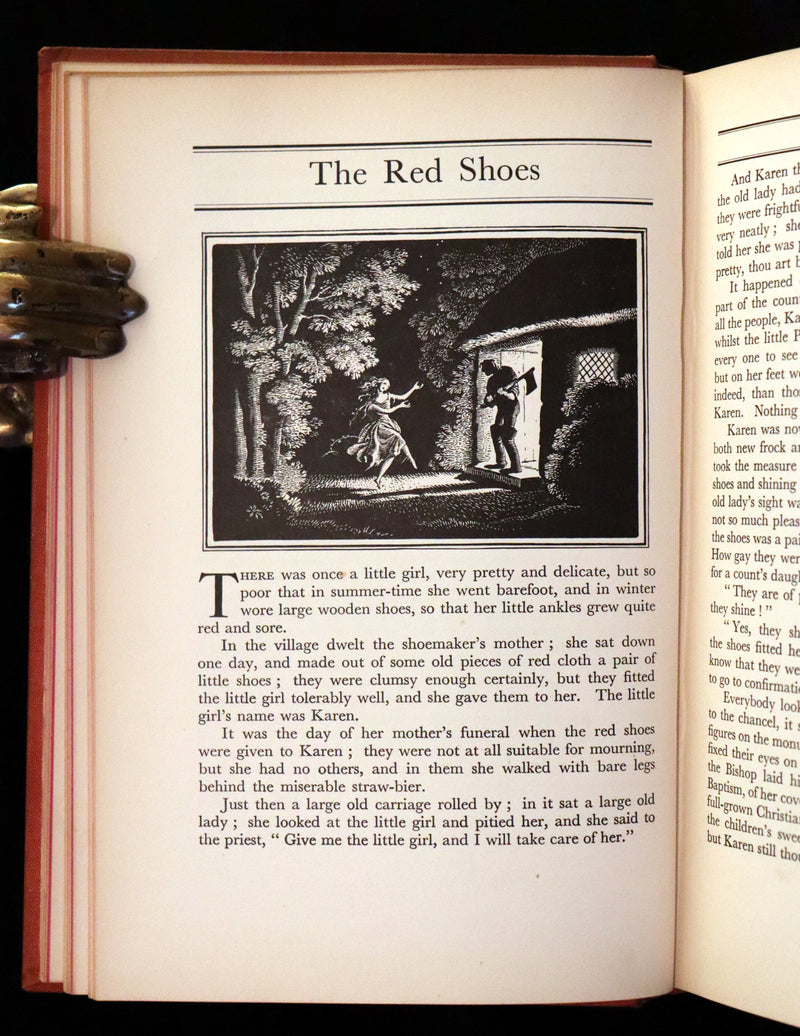 1935 Rared First Rex Whistler Illustrated Edition - Hans Andersen Fairy Tales and Legends.