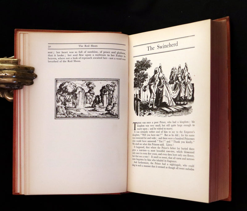 1935 Rared First Rex Whistler Illustrated Edition - Hans Andersen Fairy Tales and Legends.