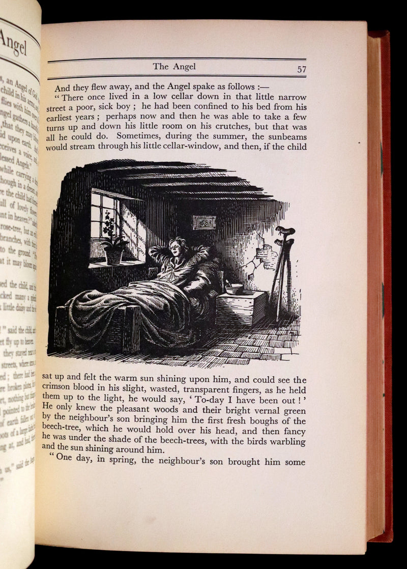 1935 Rared First Rex Whistler Illustrated Edition - Hans Andersen Fairy Tales and Legends.