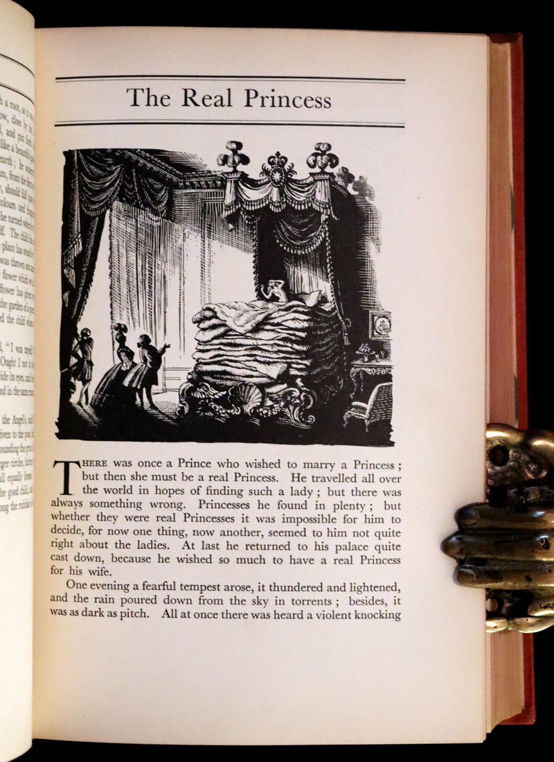 1935 Rared First Rex Whistler Illustrated Edition - Hans Andersen Fairy Tales and Legends.