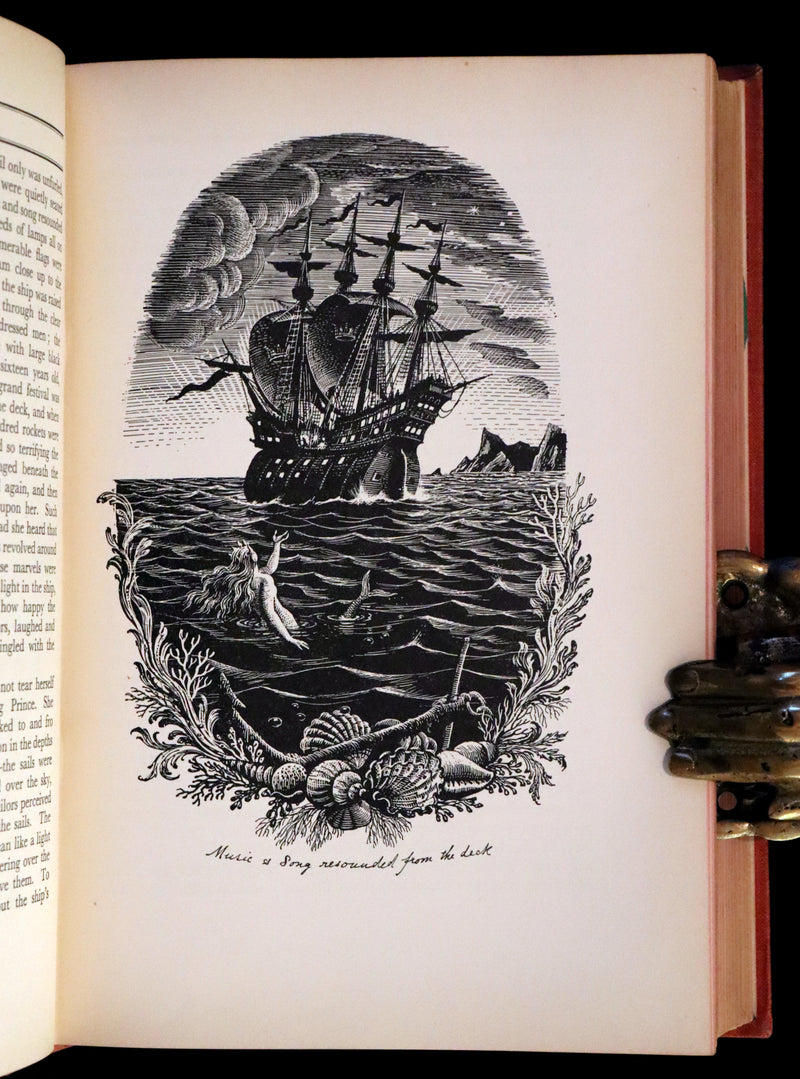 1935 Rared First Rex Whistler Illustrated Edition - Hans Andersen Fairy Tales and Legends.