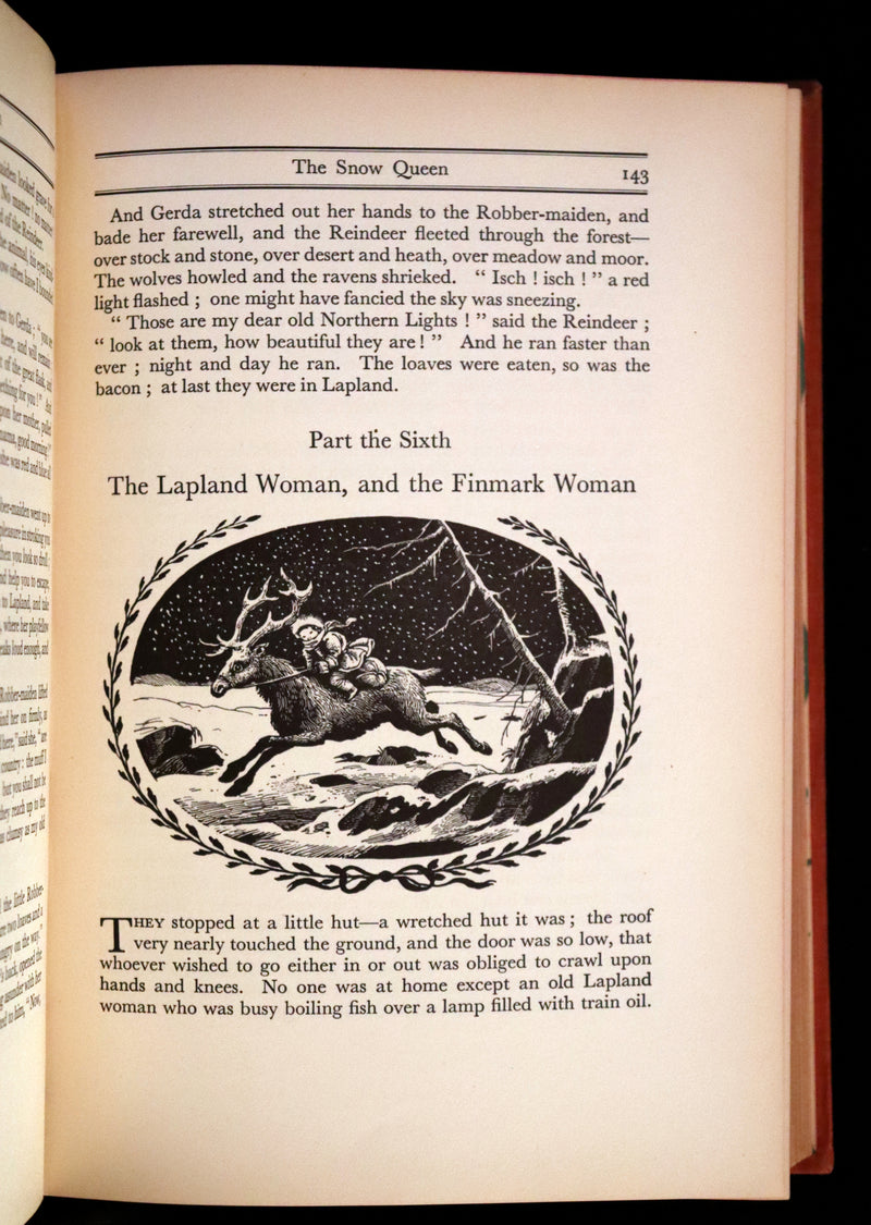 1935 Rared First Rex Whistler Illustrated Edition - Hans Andersen Fairy Tales and Legends.