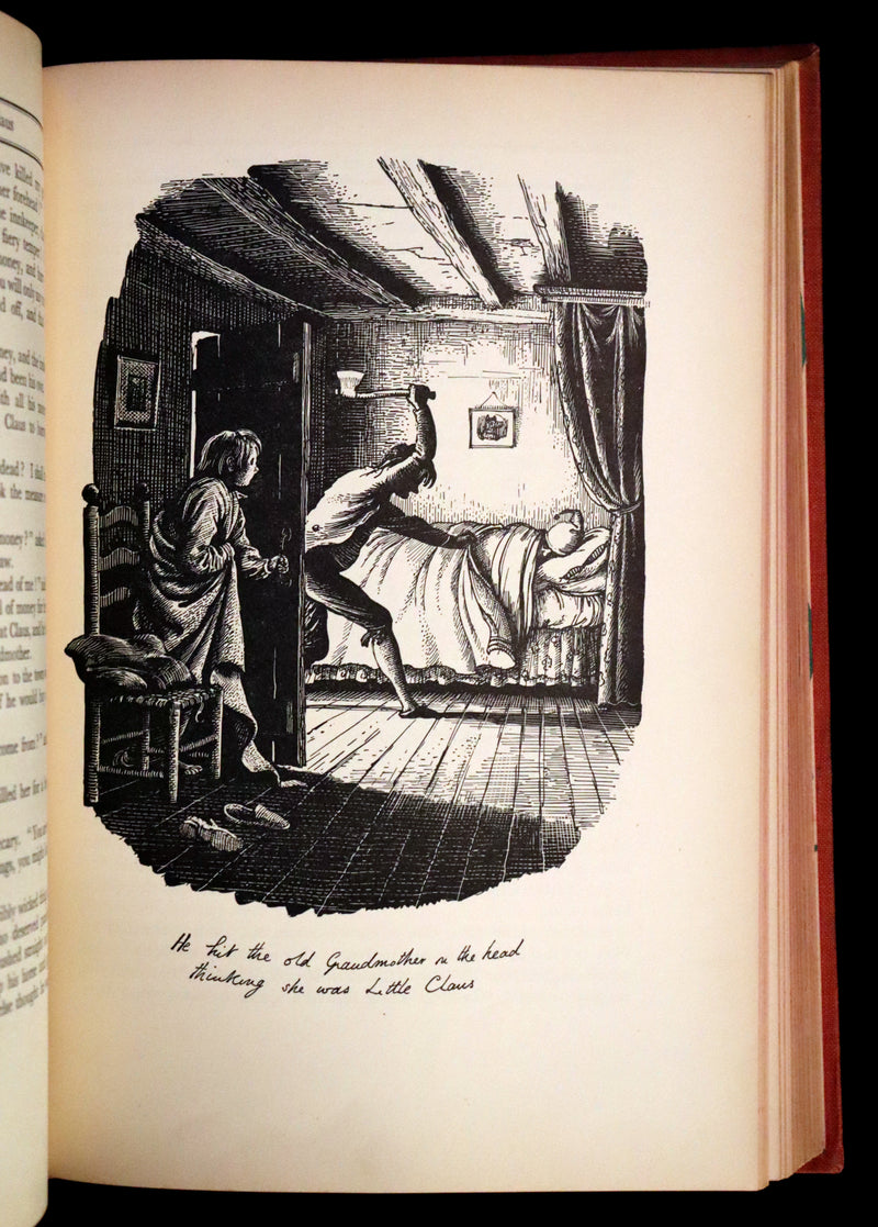 1935 Rared First Rex Whistler Illustrated Edition - Hans Andersen Fairy Tales and Legends.