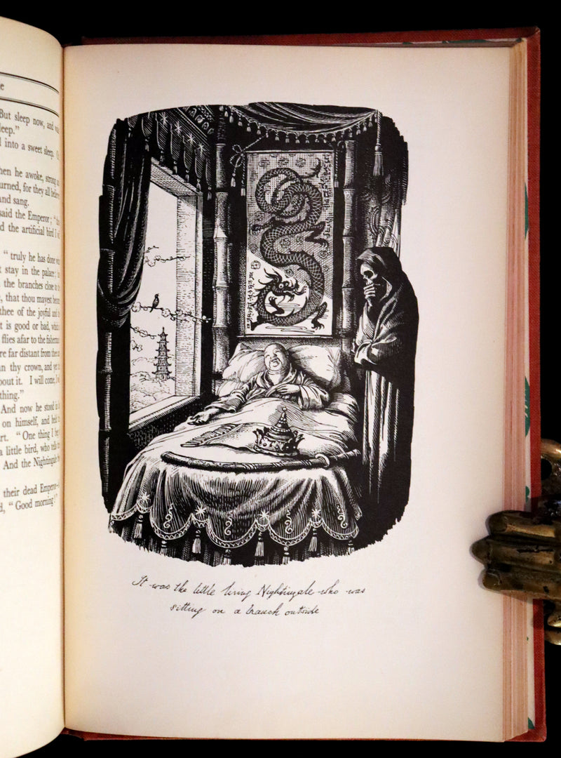 1935 Rared First Rex Whistler Illustrated Edition - Hans Andersen Fairy Tales and Legends.