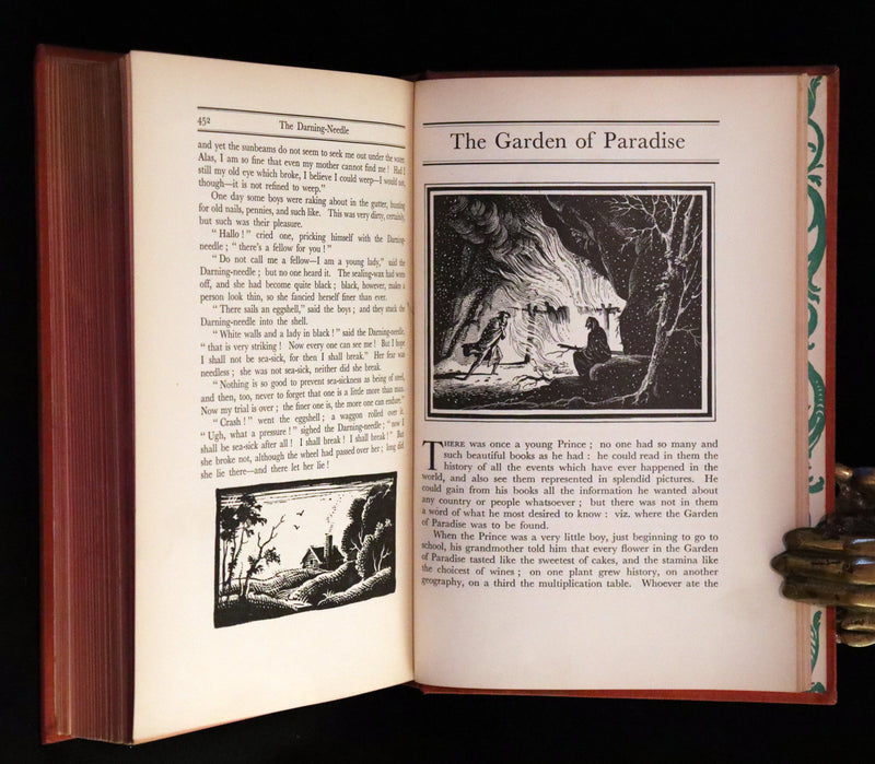 1935 Rared First Rex Whistler Illustrated Edition - Hans Andersen Fairy Tales and Legends.