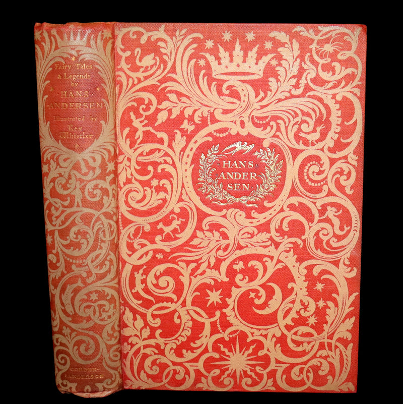 1935 Rared First Rex Whistler Illustrated Edition - Hans Andersen Fairy Tales and Legends.