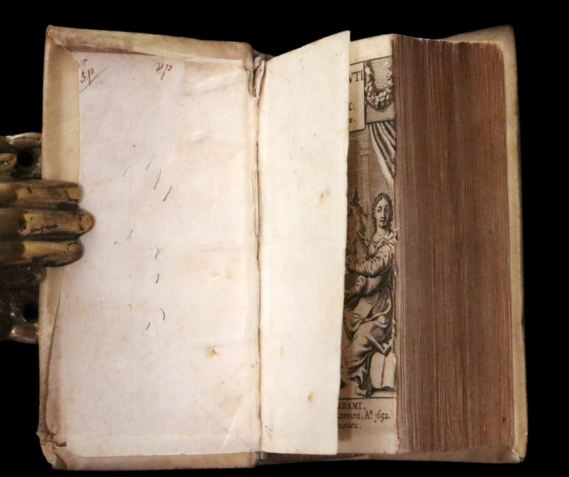 1652 Rare Vellum Latin Book - PLAUTUS Plays - Plauti COMOEDIAE Superstites XX. Accuratissime editae.