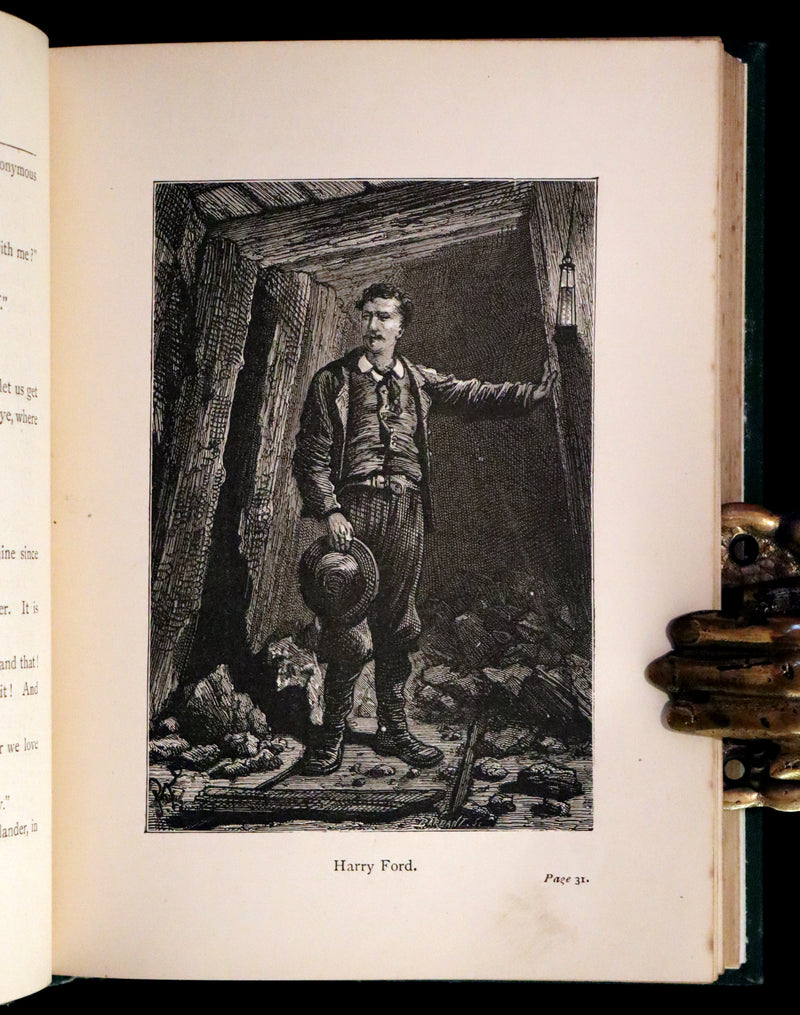 1883 Rare Third Edition - Jules Verne - Child of the Cavern Or Strange Doings Underground.