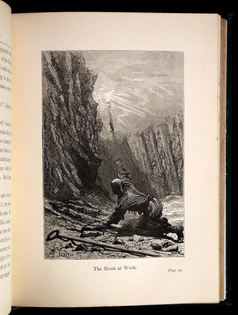 1883 Rare Third Edition - Jules Verne - Child of the Cavern Or Strange Doings Underground.