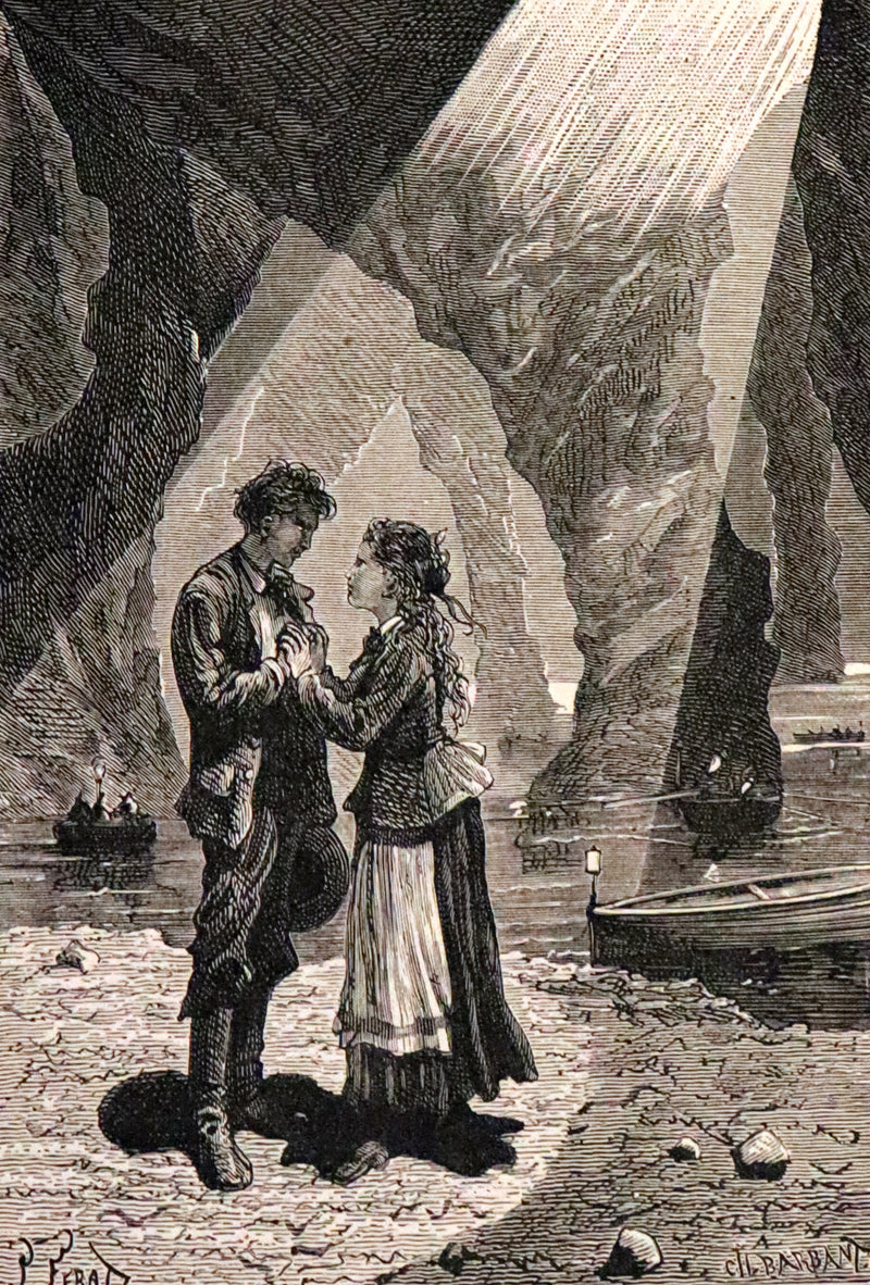 1883 Rare Third Edition - Jules Verne - Child of the Cavern Or Strange Doings Underground.