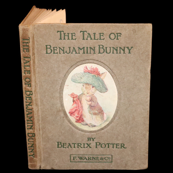 1910 Rare Early Edition - Beatrix Potter - The Tale of Benjamin Bunny.