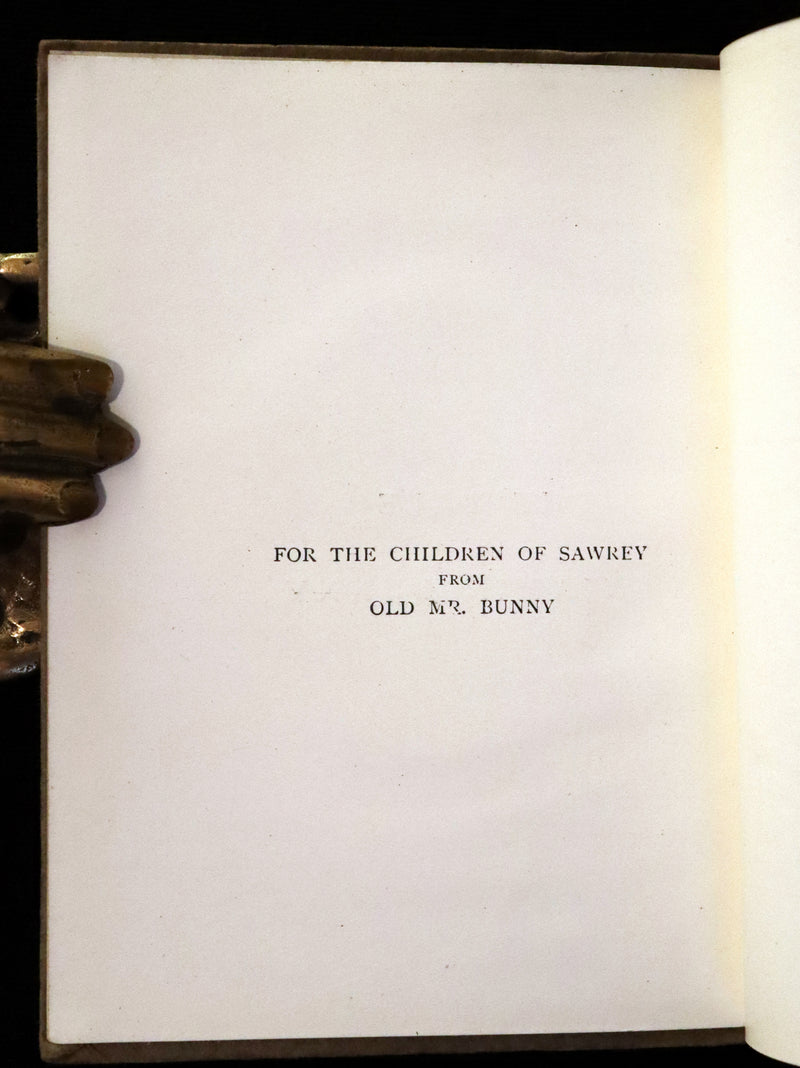 1910 Rare Early Edition - Beatrix Potter - The Tale of Benjamin Bunny.